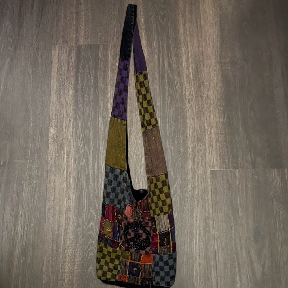 Boho Patchwork Crossbody Bag The Collection Royal… - image 2